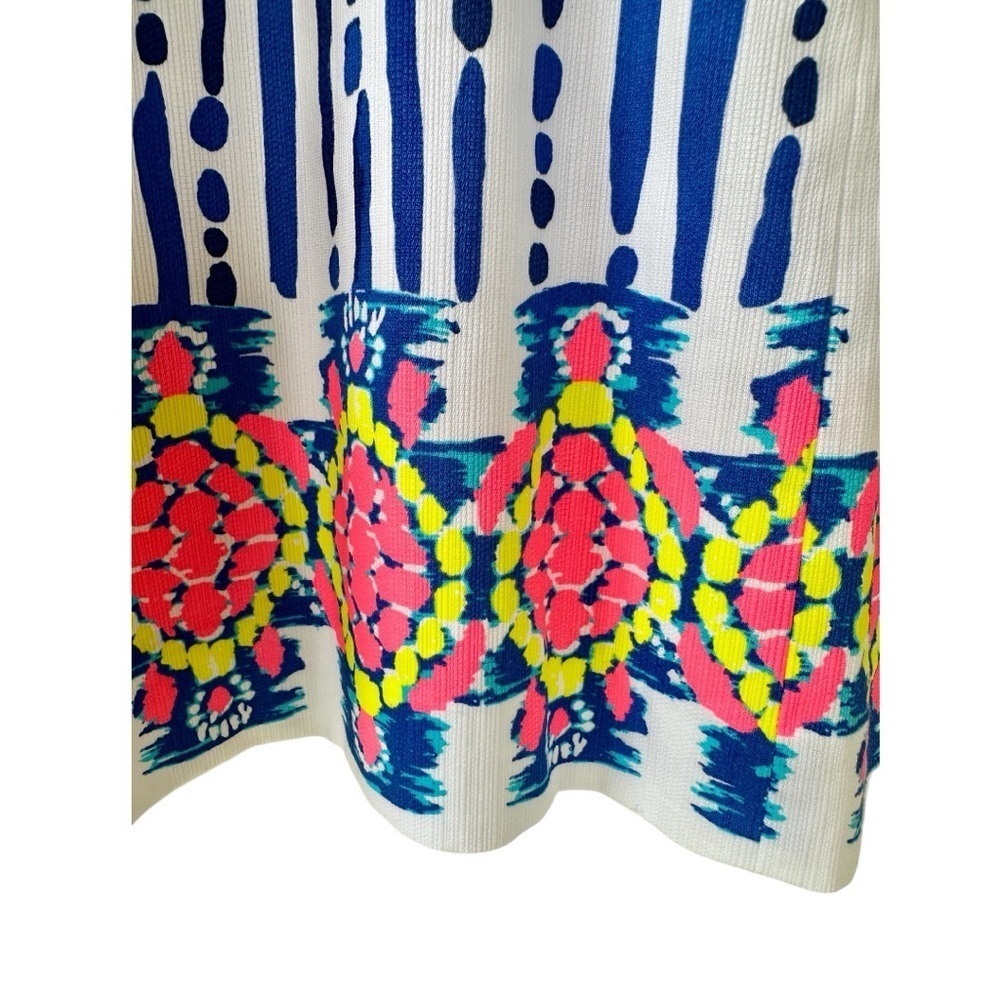 LILLY PULITZER, NWT, WOMENS, IVEIGH SHIFT DRESS IN BLUE CRUSH, BAY STRIPE.SIZE 0 - Picture 4 of 13